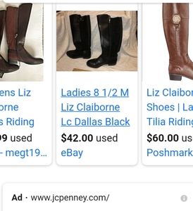 Liz Claiborne Dallas boots
